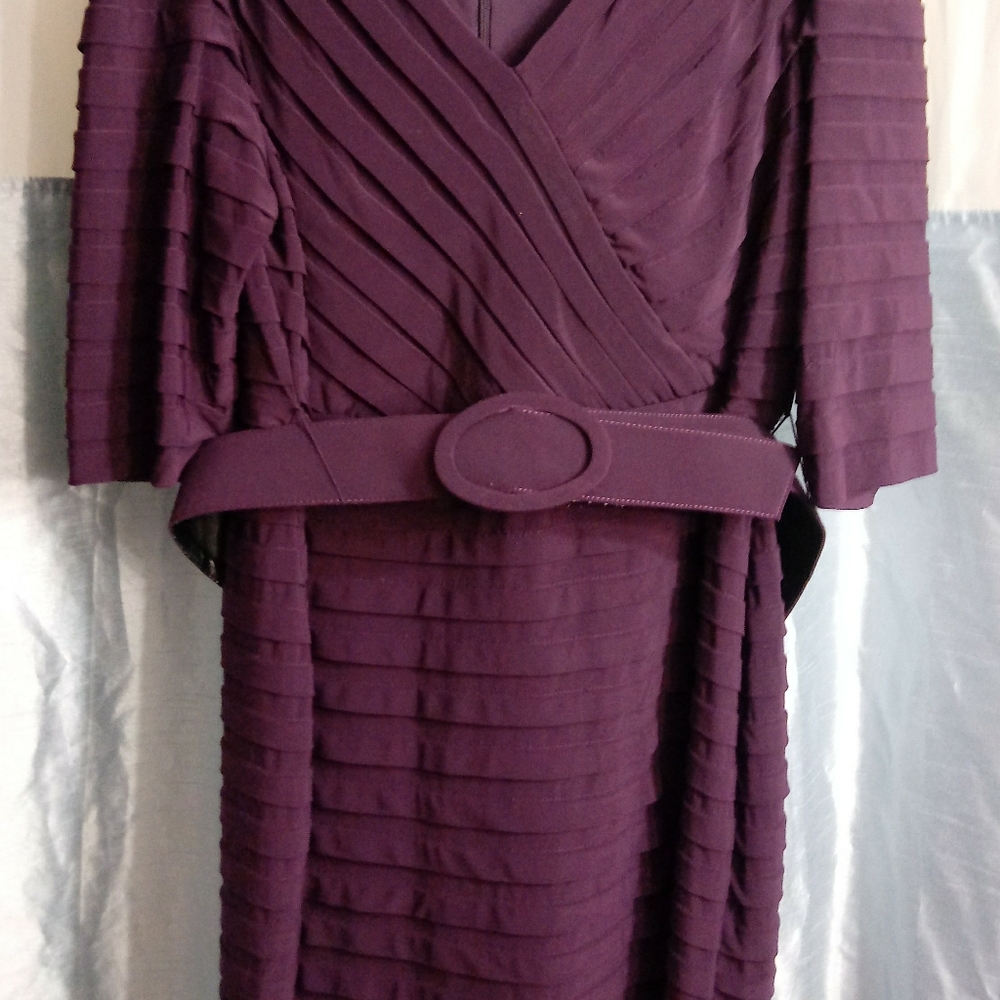 Gorgeous grape color dress